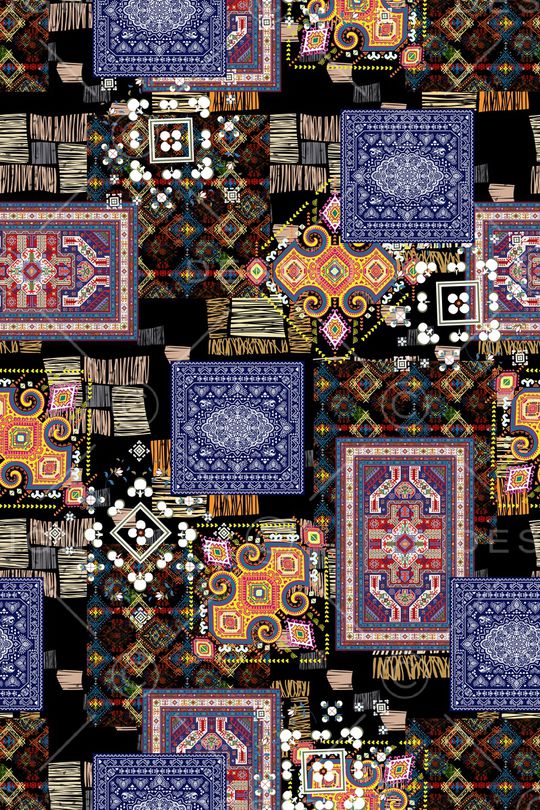 几何印花华亿平台图片