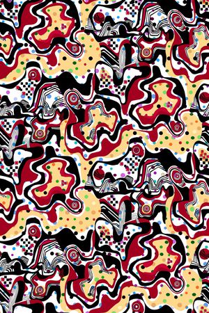 几何印花华亿平台图片