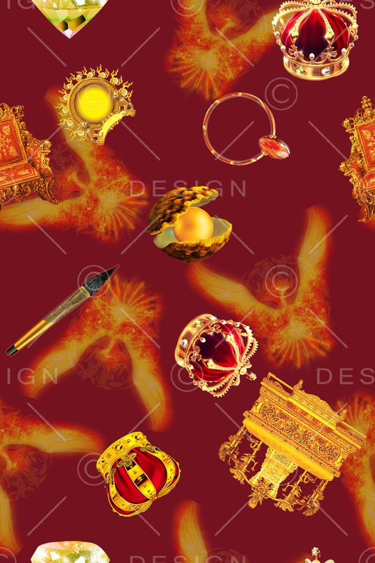 大牌风印花华亿平台图片