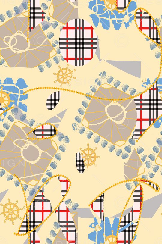 几何印花华亿平台图片