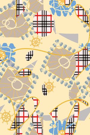 几何印花华亿平台图片