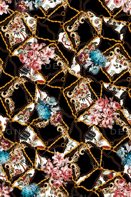 几何印花华亿平台图片