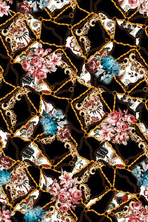 几何印花华亿平台图片