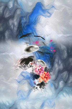 定位花印花华亿平台图片