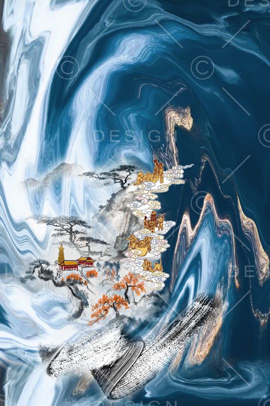 定位花印花华亿平台图片