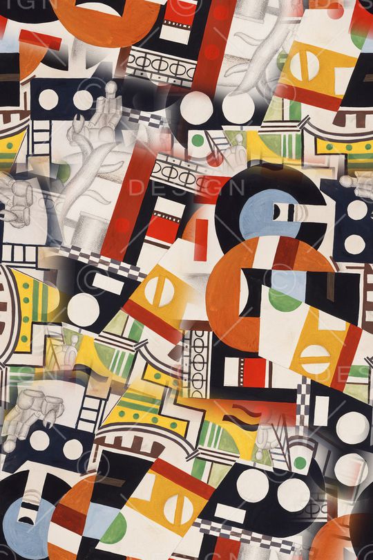 几何印花华亿平台图片