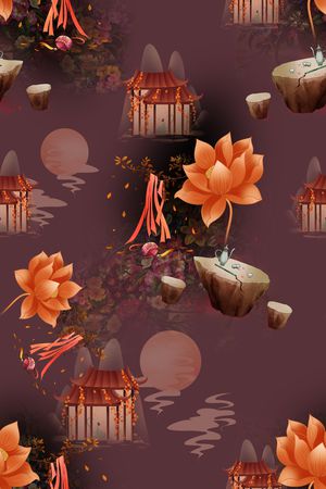 连衣裙印花华亿平台图片