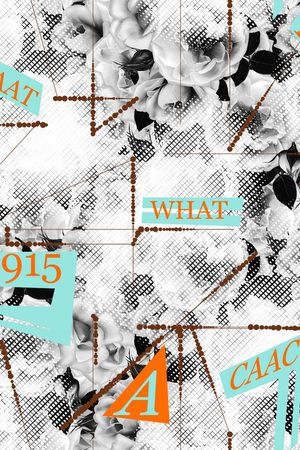 几何印花华亿平台图片