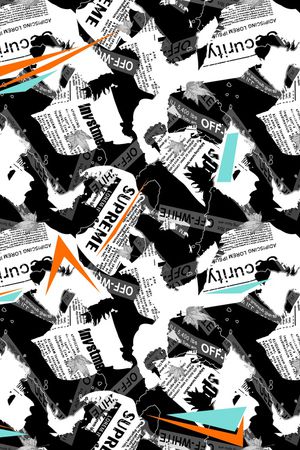 几何印花华亿平台图片