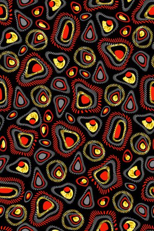 线条印花华亿平台图片