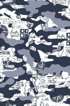 迷彩印花华亿平台图片