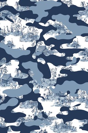 迷彩印花华亿平台图片