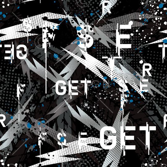 几何印花华亿平台图片