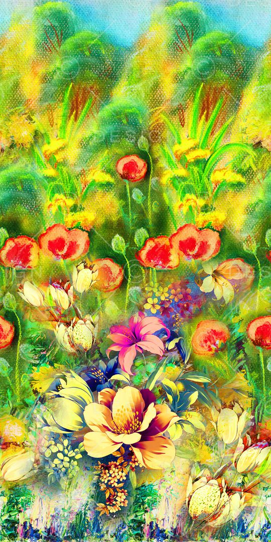 定位花印花华亿平台图片