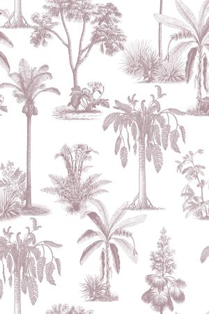 绿植树叶印花华亿平台图片