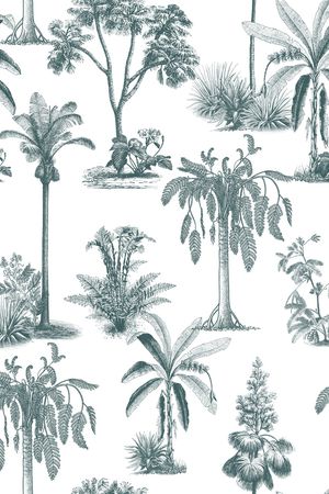 绿植树叶印花华亿平台图片