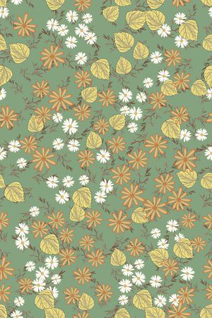 连衣裙印花华亿平台图片