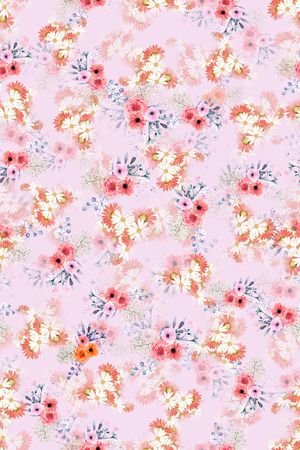 连衣裙印花华亿平台图片