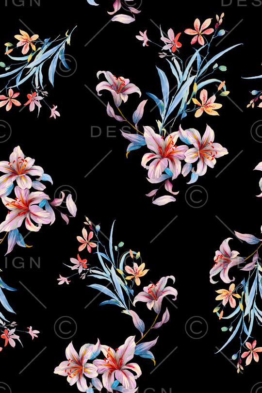 绿植树叶印花华亿平台图片