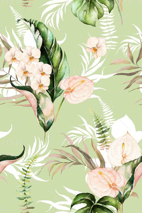 民族花卉印花华亿平台图片