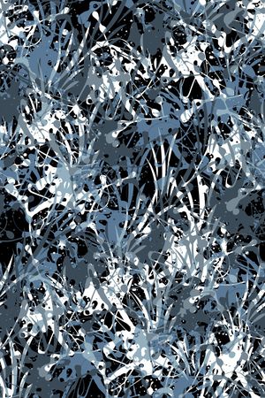 抽象男装印花华亿平台图片