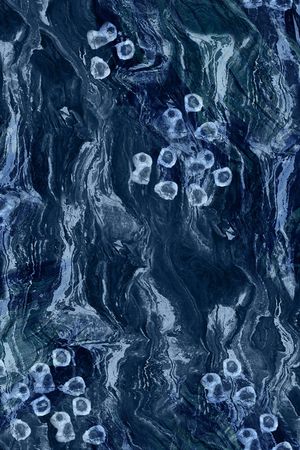 波浪纹印花华亿平台图片