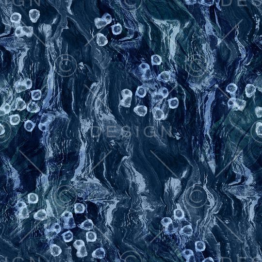 波浪纹印花华亿平台图片