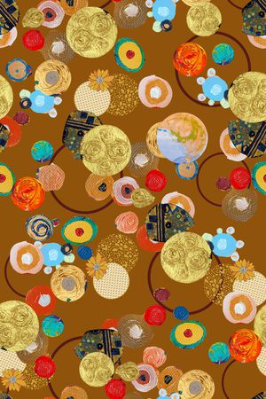 几何印花华亿平台图片