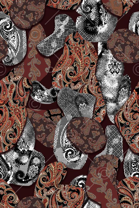 民族风印花华亿平台图片