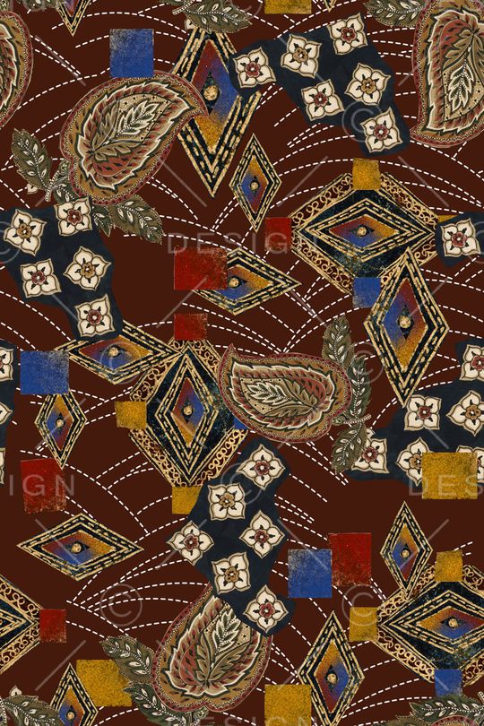 民族风印花华亿平台图片