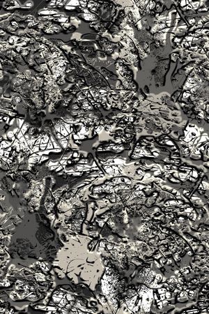 抽象男装印花华亿平台图片