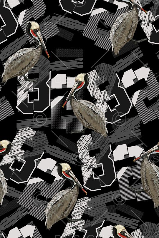 男装印花华亿平台图片