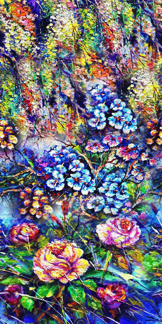 油画华亿平台印花华亿平台图片