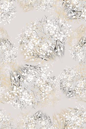 抽象花卉印花华亿平台图片