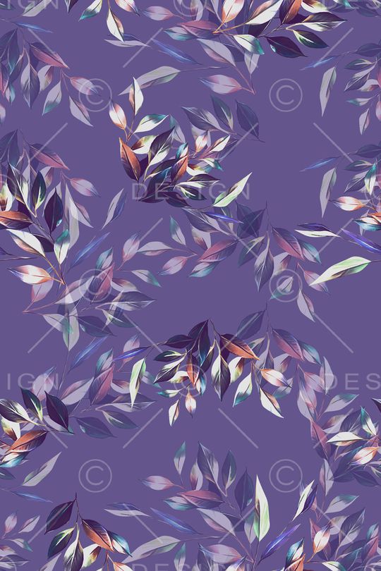 绿植树叶印花华亿平台图片