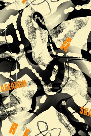 几何印花华亿平台图片