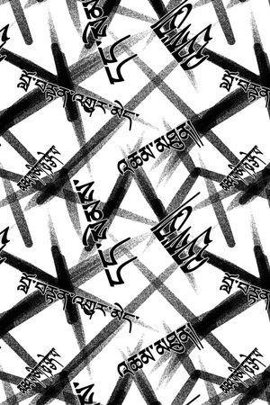 几何印花华亿平台图片