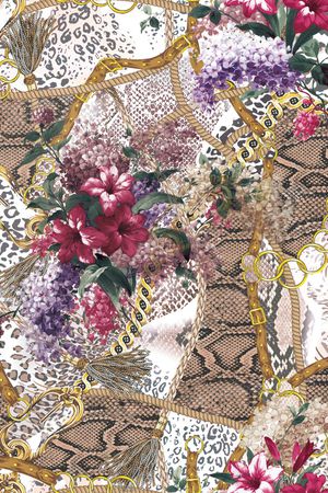 线条印花华亿平台图片