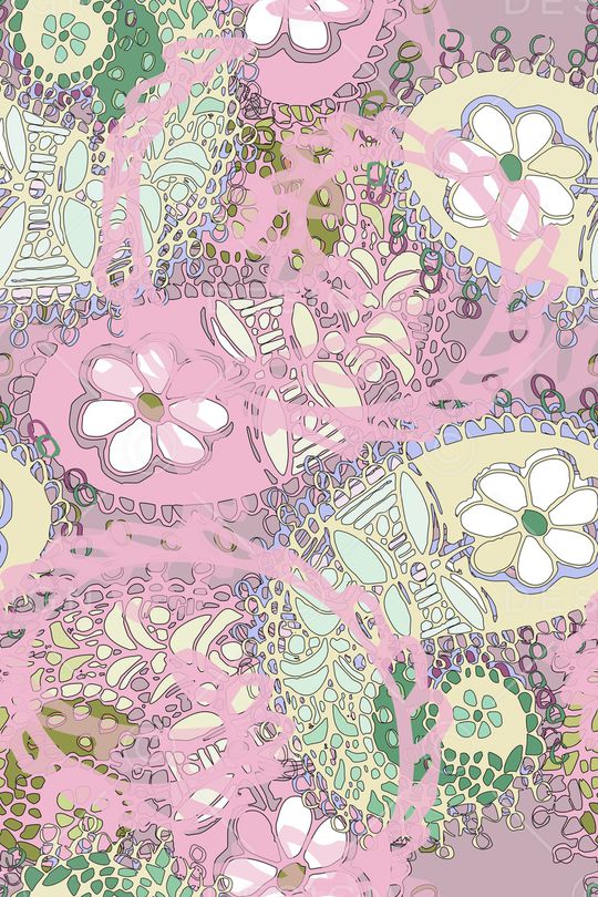 佩斯利印花华亿平台图片