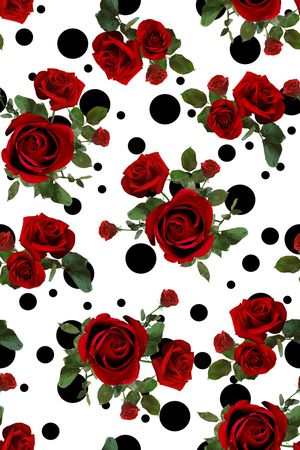 玫瑰花印花华亿平台图片