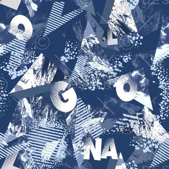 几何印花华亿平台图片