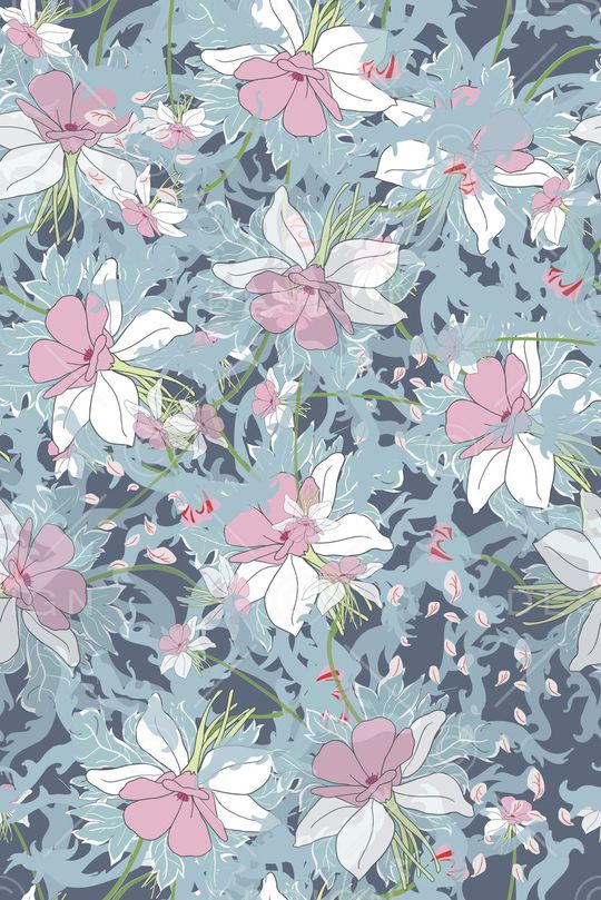 绿植树叶印花华亿平台图片