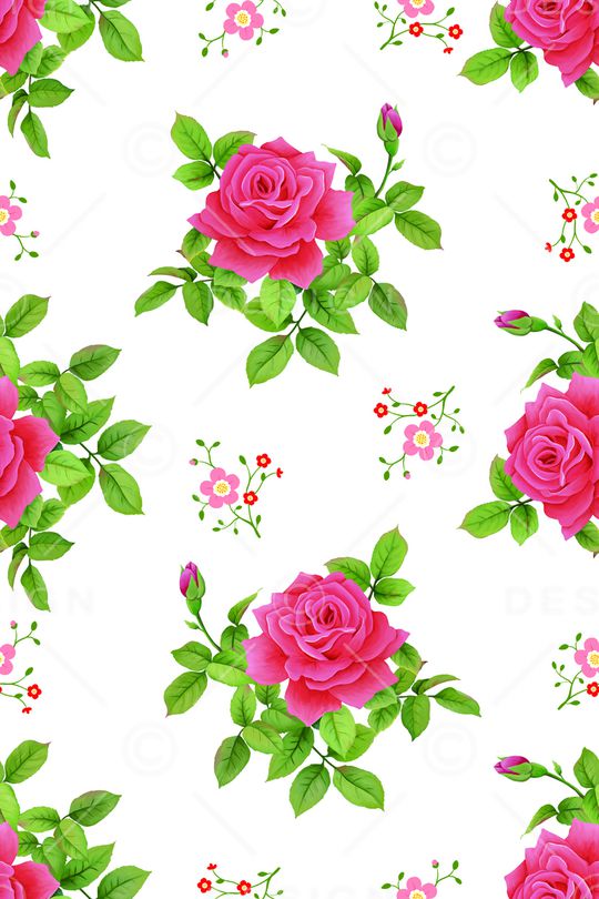 民族花卉印花华亿平台图片