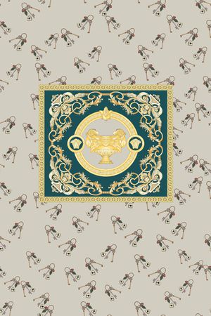 几何印花华亿平台图片