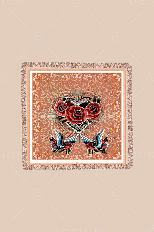 几何印花华亿平台图片