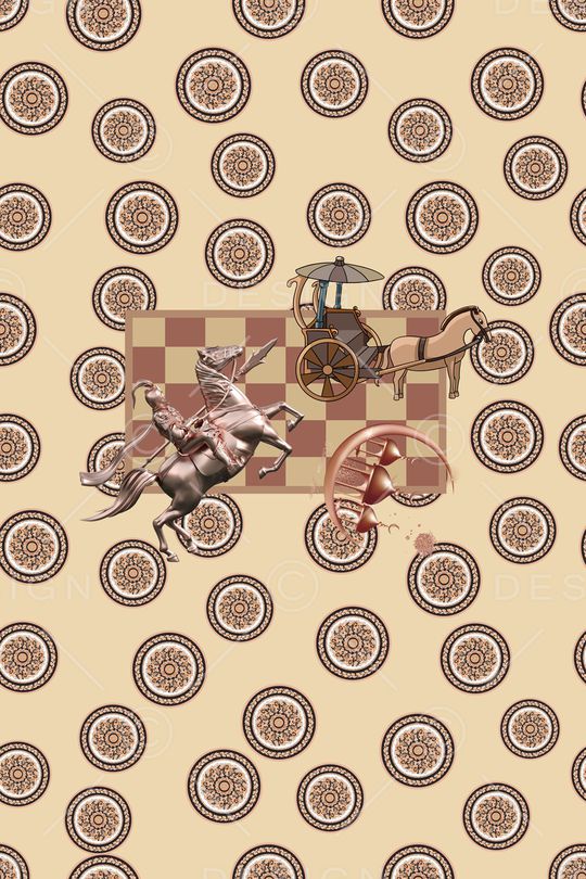 几何印花华亿平台图片