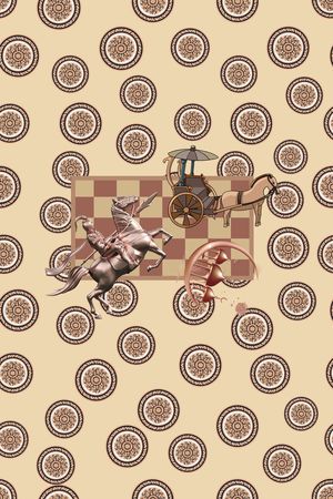 几何印花华亿平台图片