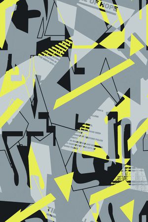 几何印花华亿平台图片