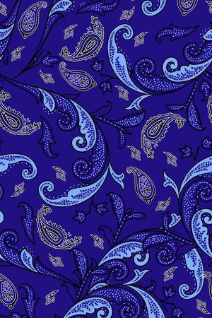 佩斯利印花华亿平台图片