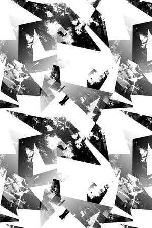 几何印花华亿平台图片